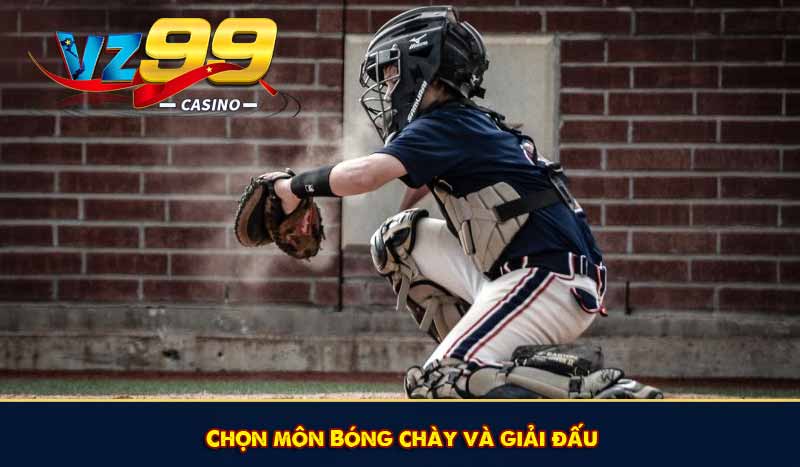 Chọn môn Bóng chày và giải đấu